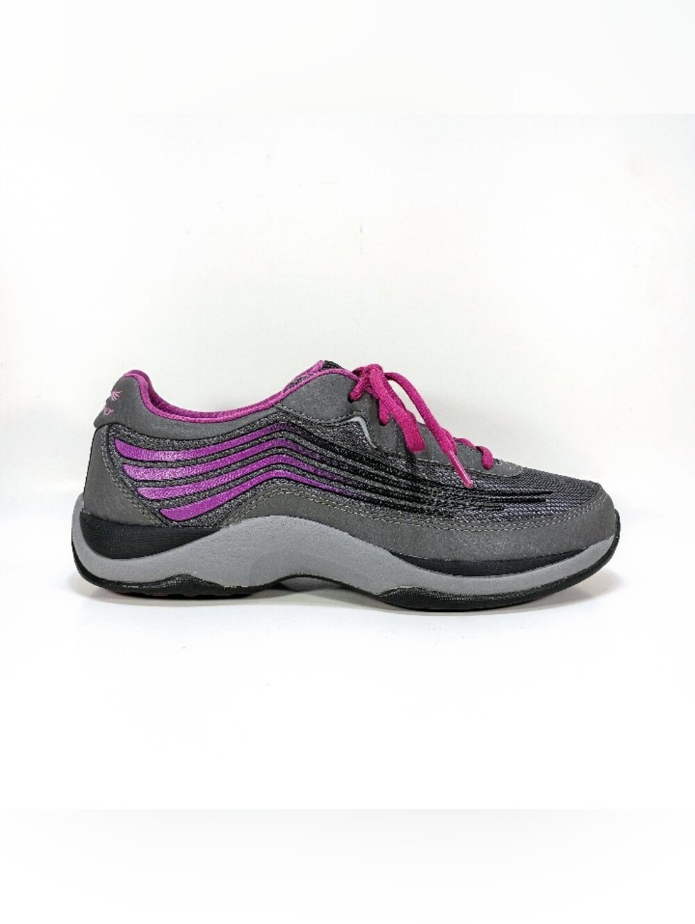 Dansko Shayla Womens 7.5 EU 38 Gray And Purple Low Top Sneakers